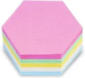 Etykiety samoprzylepne i bloki etykiet - MAGNETOPLAN KARTECZKI ROMB 19x16,5 500 szt 5 KOL 111152310 - miniaturka - grafika 1