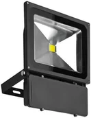 Lampy pozostałe - AZZARDO Zewnętrzny projektor FLOOD LIGHTS FL208002 DGR cienna OPRAWA naświetlacz PLAFON LED 80W IP65 ciemny szary - miniaturka - grafika 1