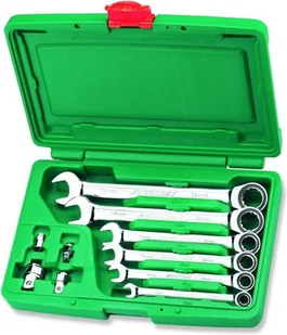 Jonnesway (R) Zestaw 6 kluczy płasko - oczkowy z grzechotką drobnoząbk (W45110S) - Klucze i nasadki - miniaturka - grafika 4