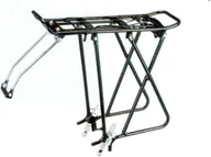 Bagażniki rowerowe - Bagażnik 24-28 regulowany alu IB srebrny - miniaturka - grafika 1