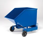 Szafki biurowe - AJ Kontener wywrotka z kołami 30038 - miniaturka - grafika 1