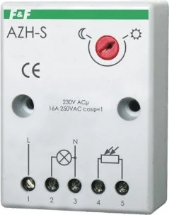 F&F Automaty zmierzchowe z zewnętrzną sondą hermetyczną AZH-S-PLUS - Akcesoria do oświetlenia - miniaturka - grafika 2
