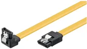 Kable komputerowe i do monitorów - Wentronic HDD S-ATA Cable 1,5 GBS/3gbs/6gbs (S-ATA L-Type L-Type 90 °) 0,3 m 4040849950186 - miniaturka - grafika 1