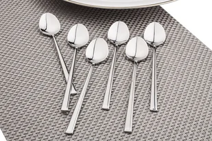 Amefa Komplet 6 łyżeczek Łyżeczka do herbaty Metropol 1170 - Zestawy sztućców - miniaturka - grafika 2