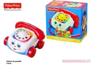 Fisher Price Telefon dla gadułki - Zabawki interaktywne dla dzieci - miniaturka - grafika 22