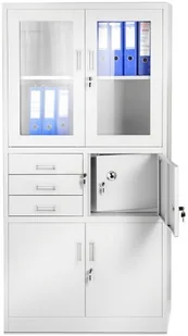 Jan Nowak Biurowa szafa metalowa z sejfem na akta i dokumenty FILIP FILIP - Szafy biurowe - miniaturka - grafika 4