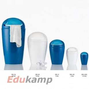 Koziol Kosz na śmieci DEL XS musztardowy 5778582 - Kosze na śmieci - miniaturka - grafika 2