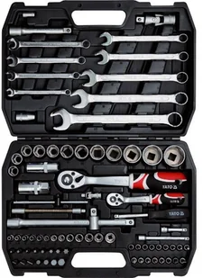 Yato zestaw kluczy 82 elem. L 1/4 / 1/2 12691 (YT-12691) - Zestawy narzędziowe - miniaturka - grafika 2