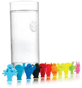 Vacu Vin Znaczniki do drinków dekoratory imprezowe ludki 1886060 - Pozostałe akcesoria barmańskie - miniaturka - grafika 4