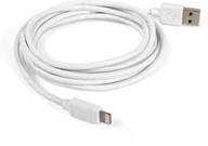Kable USB - OWC Kabel USB NewerTech Kabel Lightning USB2 m MFi biały - NWTCBLUSBL2MW - miniaturka - grafika 1