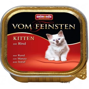 Animonda vom Feinsten Kitten, 6 x 100g - Z wołowiną - Mokra karma dla kotów - miniaturka - grafika 4
