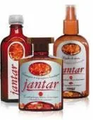 Szampony do włosów - Farmona KRAKÓW Zestaw Do Pielęgnacji Włosów Jantar Szampon 300ml + Odżywka 100 - miniaturka - grafika 1