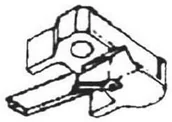 Akcesoria gramofonowe - Igła diamentowa do gramofonu DN 320/325/N 75 - miniaturka - grafika 1