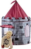 Namioty i tipi dla dzieci - Bino Dziecięcy NAMIOT - Zamek 82809 - miniaturka - grafika 1