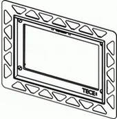 Akcesoria do armatury i ceramiki - Tece Ramka montażowa do WC, czarna 9.240.647 - miniaturka - grafika 1