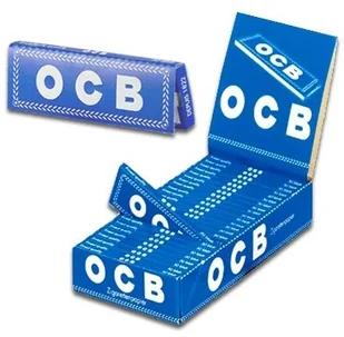 OCB 1001 bibuła do papierosów w opakowaniu na gumkę, 25 opakowań po 50 papierków każde, kolor niebieski 1001 - Pozostałe akcesoria barmańskie OCB 1001 bibuła do papierosów w opakowaniu na gumkę, 25 opakowań po 50 papierków każde, kolor niebieski 1001 - Pozostałe akcesoria barmańskie - miniaturka - grafika 1