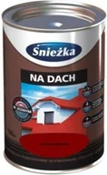 Farby olejne i specjalne - Śnieżka Farba poliwinylowa FARBA NA DACH Brązowa ciemna 5L - miniaturka - grafika 1