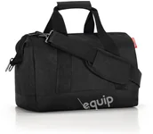 Torby podróżne - REISENTHEL torba podróżna Allrounder M - czarny 18 l 40 x 33 x 24 cm - miniaturka - grafika 1