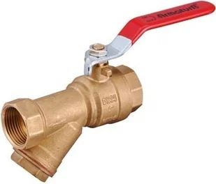 Armatura Armatura Zawór kulowy wodny z filtrem 3/4cala 708-010-20 - Zawory i kraniki - miniaturka - grafika 2