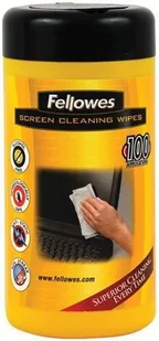 Ściereczki nasączone Fellowes do ekranów - Środki i akcesoria czyszczące do komputerów - miniaturka - grafika 2