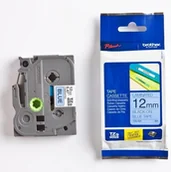 Taśmy do drukarek barwiące - Brother Taśma laminowana 12 mm TZE531 (czarne na niebieskim) - miniaturka - grafika 1