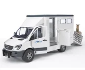 Samochody i pojazdy dla dzieci - Bruder 02220 Przyczepa do transportu balotów + 8 balotów - miniaturka - grafika 1