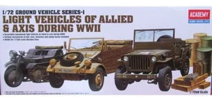 Academy Light Vehicles of Allied&Axis 13416 - Kolekcjonerskie modele pojazdów - miniaturka - grafika 4