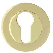 Szyldy i rozety - Domino Rozeta okrągła WKŁADKA 950 KOLOR MOSIĄDZ LAKIER Szyld 950 M1 mosiÄ$672dz PZ - miniaturka - grafika 1