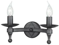 Lampy ścienne - Elstead Lighting Kinkiet Warwick WR 2 GR 2 WR2 GRAPHITE - miniaturka - grafika 1