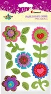 Przybory szkolne - Titanum Naklejki filcowe Kwiatki 16 szt. - miniaturka - grafika 1