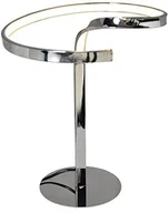 Lampy stojące - Naeve Leuchten A lampy stołowe Naeve metalowy 12 W chrom 3110942 3110942 - miniaturka - grafika 1