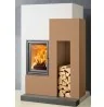 Wkłady kominkowe - Haas+Sohn kominek w obudowie ASCIM II - miniaturka - grafika 1