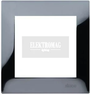 Kontakt Simon Kontakt_Simon Ramka 1-krotna PREMIUM IP20 / IP44 ciemna stal DR1/67 - Klawisze i ramki - miniaturka - grafika 2