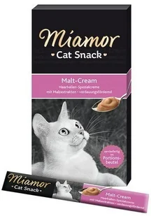 Miamor Cat Confect Malt Cream 6x15g 1 opakowanie - Mokra karma dla kotów - miniaturka - grafika 2