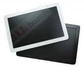 Tablice i flipcharty - Allboards Tablica czarna kredowa w ramie drewnianej Smartphone Biała 90x60 cm TB96iPB - miniaturka - grafika 1