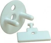 Zabezpieczenia dla dzieci - Dream Baby Zaślepki gniazd sieciowych 220v z kluczem PCR142EP A - miniaturka - grafika 1