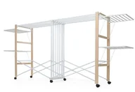 Suszarki na ubrania - Foppapedretti Suszarka na pranie Allungo Natural - miniaturka - grafika 1