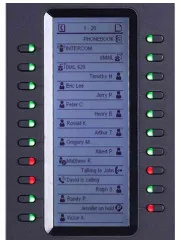 Grandstream Klawiatura sekretarska KGXP 2200EXT kolor czarny - Telefony stacjonarne - miniaturka - grafika 4