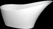 Wanny - Sanitti Cinque 150x70 biała - miniaturka - grafika 1