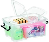 Pojemniki biurowe - Cep Pojemnik biurowy 12 l SMARTBOX transparentny - N2549 NB-5604 - miniaturka - grafika 1