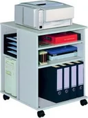 Stoły i stoliki do biura - Durable Stolik biurowy OPEN szary 74/59cm - miniaturka - grafika 1