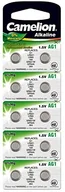 Baterie i akcesoria - Camelion 12051001 Alkaline guzikowa bez rtęci AG1/LR60/LR621/364 (1,5 Volt, 10er Pack) 12051001 - miniaturka - grafika 1
