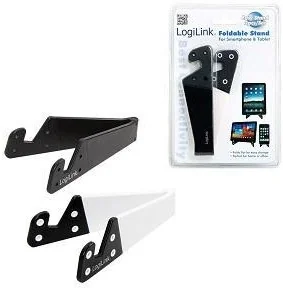 LogiLink Mini stojak pod tablet biało/czarny AA0039W - Uchwyty samochodowe do telefonów - miniaturka - grafika 3