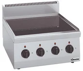 Piece, kotły  i płyty grzejne gastronomiczne - Bartscher 4-płytowa kuchnia ceramiczna - miniaturka - grafika 1