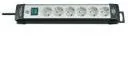 Listwy zasilające - Brennenstuhl Listwa zasilająca Premium-Line 6wtyków5 m Czarno-jasnoszary 1951560 (1951560101) - miniaturka - grafika 1