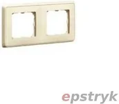 Klawisze i ramki - Legrand VALENA - Ramka podwójna ZŁOTY MAT - ZłOTO 770302 - miniaturka - grafika 1