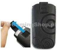 Etui i futerały do telefonów - 4-OK Etui Design Waves Size T7 Czarny - miniaturka - grafika 1