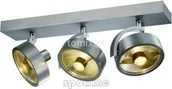 Lampy ścienne - Spotline Kalu 3 ES111, Aluminium szczotkowane (147326) - - miniaturka - grafika 1