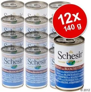 Schesir Tuńczyk z szynką w bulionie 24x140g - Mokra karma dla kotów - miniaturka - grafika 2