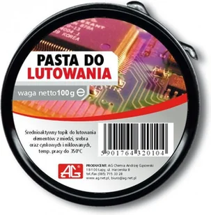 Pasta lutownicza 100g Ag - Lutownice - miniaturka - grafika 2